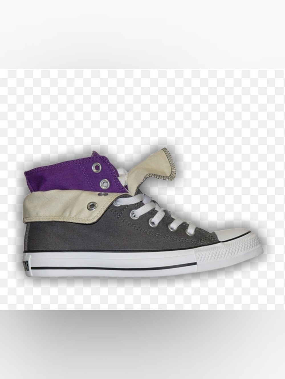 2012 Converse Wmns 8 Chuck Taylor All Star Two-Fold Hi 'Charcoal (discountinued)